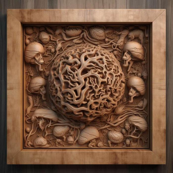 Patterns and decorations (Tiny Brains 4, PATTERN_1868) 3D models for cnc